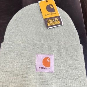 Green carhartt beanie